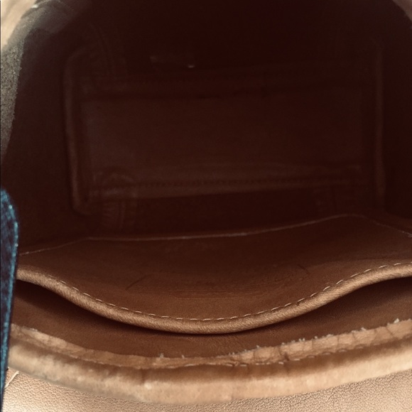 VTG Coach Inglish tan Crossbody Soho mini Flap Bag - Picture 6 of 7